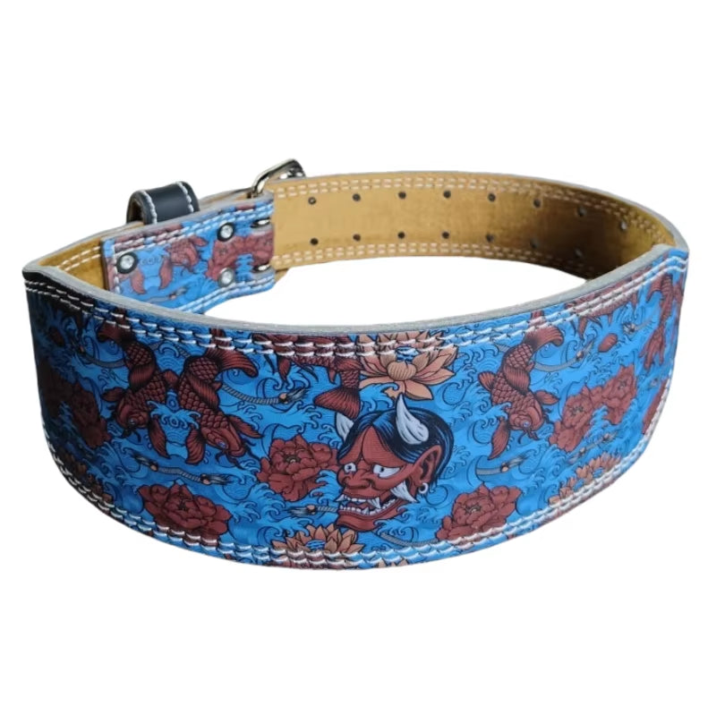 Demon Weight Lifting Belt for Men & Women Gym Weightlifting Belt with Waist Padding Fitness Belt for Powerlifting Deadlift Squat